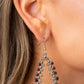 Its About to GLOW Down - Brown Earring