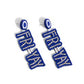 Its Friday! - Blue Earring