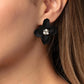 Jovial Jasmine - Black Earring