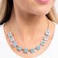 Jump SQUARE - Blue Necklace