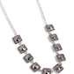 Jump SQUARE - Silver Necklace