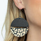 Jungle Catwalk - Black Earring