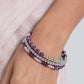 Just SASSING Through - Purple Bracelet