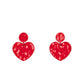 Just a Little Crush! - Red Earring