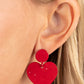 Just a Little Crush! - Red Earring