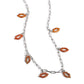 KISS the Mark - Orange Necklace