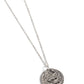 Keep Moving Forward - Silver Necklace