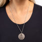 Keep Moving Forward - Silver Necklace