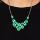 Keeps GLOWING and GLOWING - Green Necklace