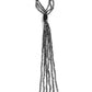 Knotted Karma - Black Necklace