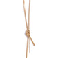 Knotted Keeper - Gold Necklace