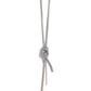 Knotted Keeper - White Necklace