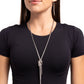 Knotted Keeper - White Necklace