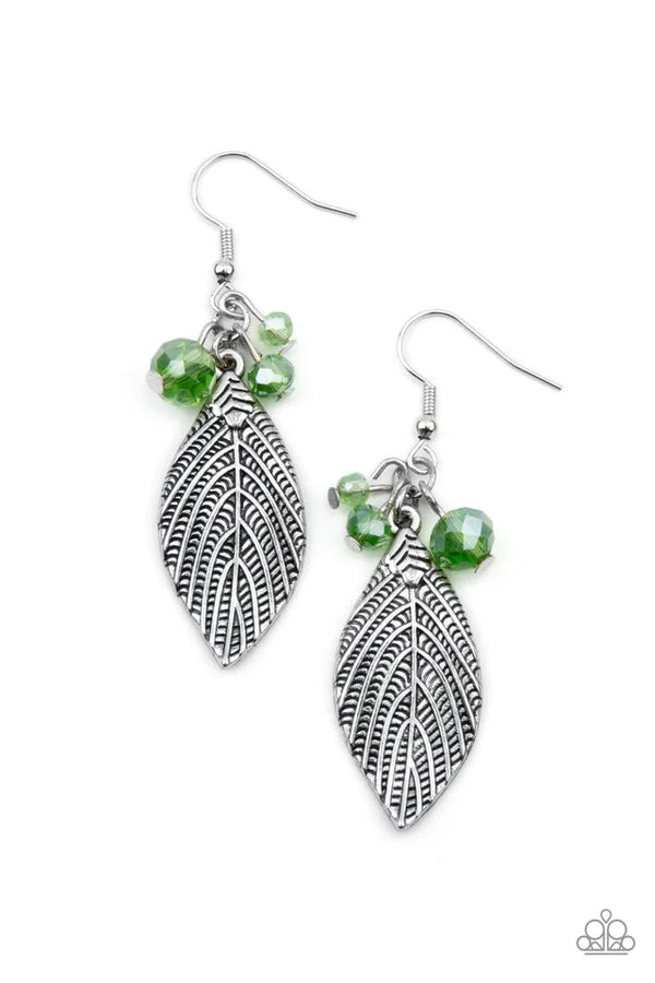 LEAF It To Fate - Green Earring