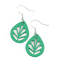 LEAF Yourself Wide Open - Green Earring