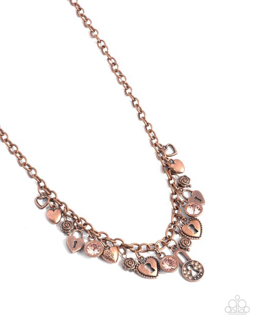 LOCKS of Love - Copper Necklace