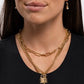 LOCKS of Luck - Gold Necklace