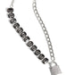 LOCK and Roll - Silver Necklace