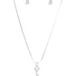 LOVE-Locked - White Necklace