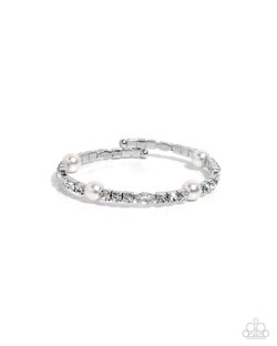 Ladylike Leader - White Bracelet