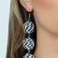 Laguna Lanterns - Black Earring