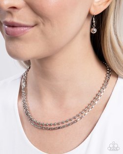 Laidback Layers - Silver Necklace