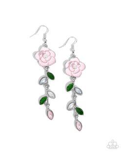 Lattice Lure - Pink Earring
