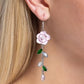 Lattice Lure - Pink Earring