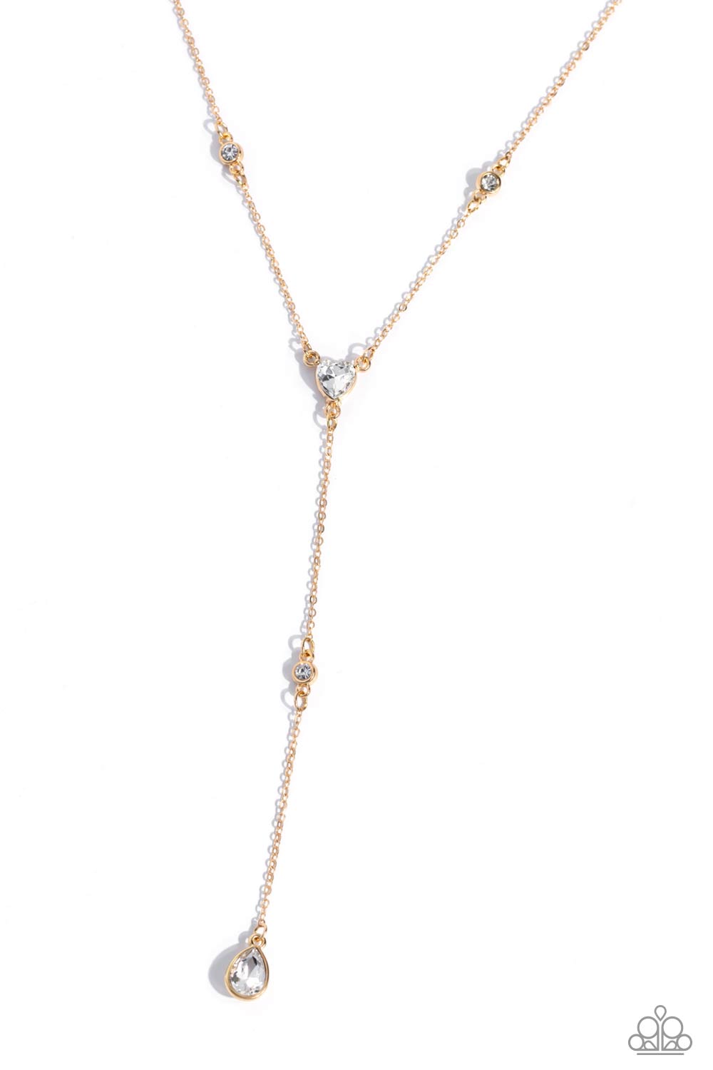 Lavish Lariat - Gold Necklace
