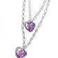 Layered Love - Purple Necklace