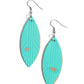 Leather Lounge - Blue Earring