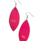Leather Lounge - Pink Earring