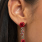 Led by the ROSE - Red Earring