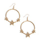 Let SPARKLE Ring! - Gold Earring