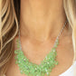 Let The Festivities Begin - Green Necklace