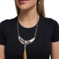 Limitless Longhorn - White Necklace