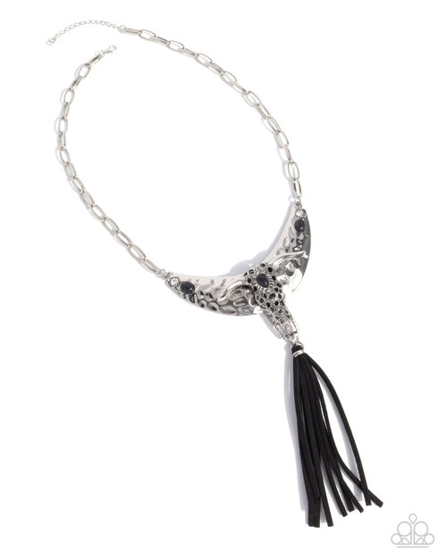 Limitless Longhorn - Black Necklace