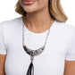 Limitless Longhorn - Black Necklace