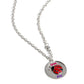 Lively Love Bug - Pink Necklace