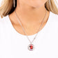 Lively Love Bug - Pink Necklace