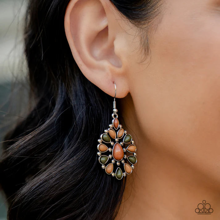 Lively Luncheon - Multi Earring