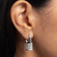 Locked Luxury - White Earring