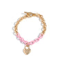 Locked and Loved - Pink Bracelet