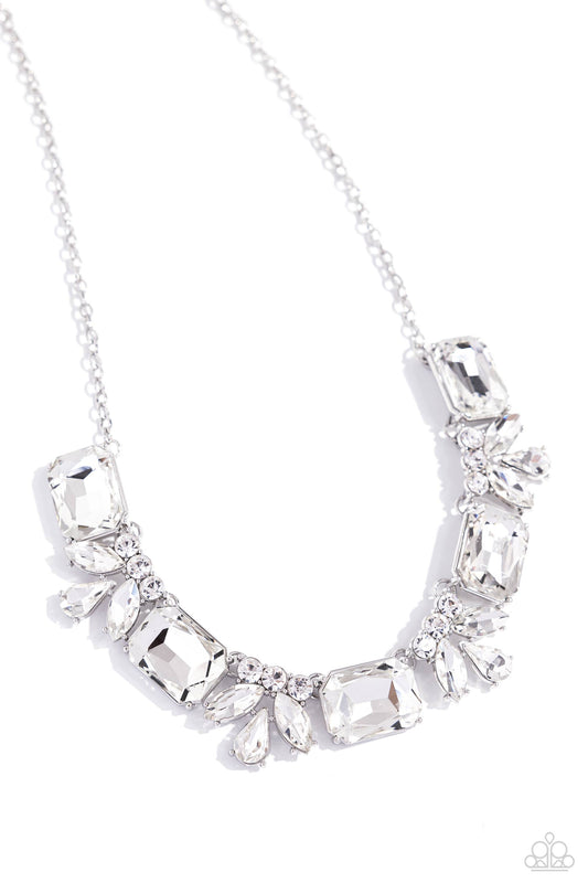 Long Live Sparkle - White Necklace