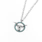 Longhorn Lasso - Blue Necklace