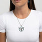 Longhorn Lasso - Blue Necklace