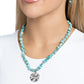 Longhorn Leader - Blue Necklace