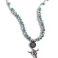 Longhorn Longevity - White Necklace
