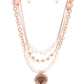Lotus Luxury - Rose Gold Necklace