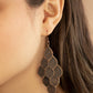 Loud and Leafy - Copper Earring